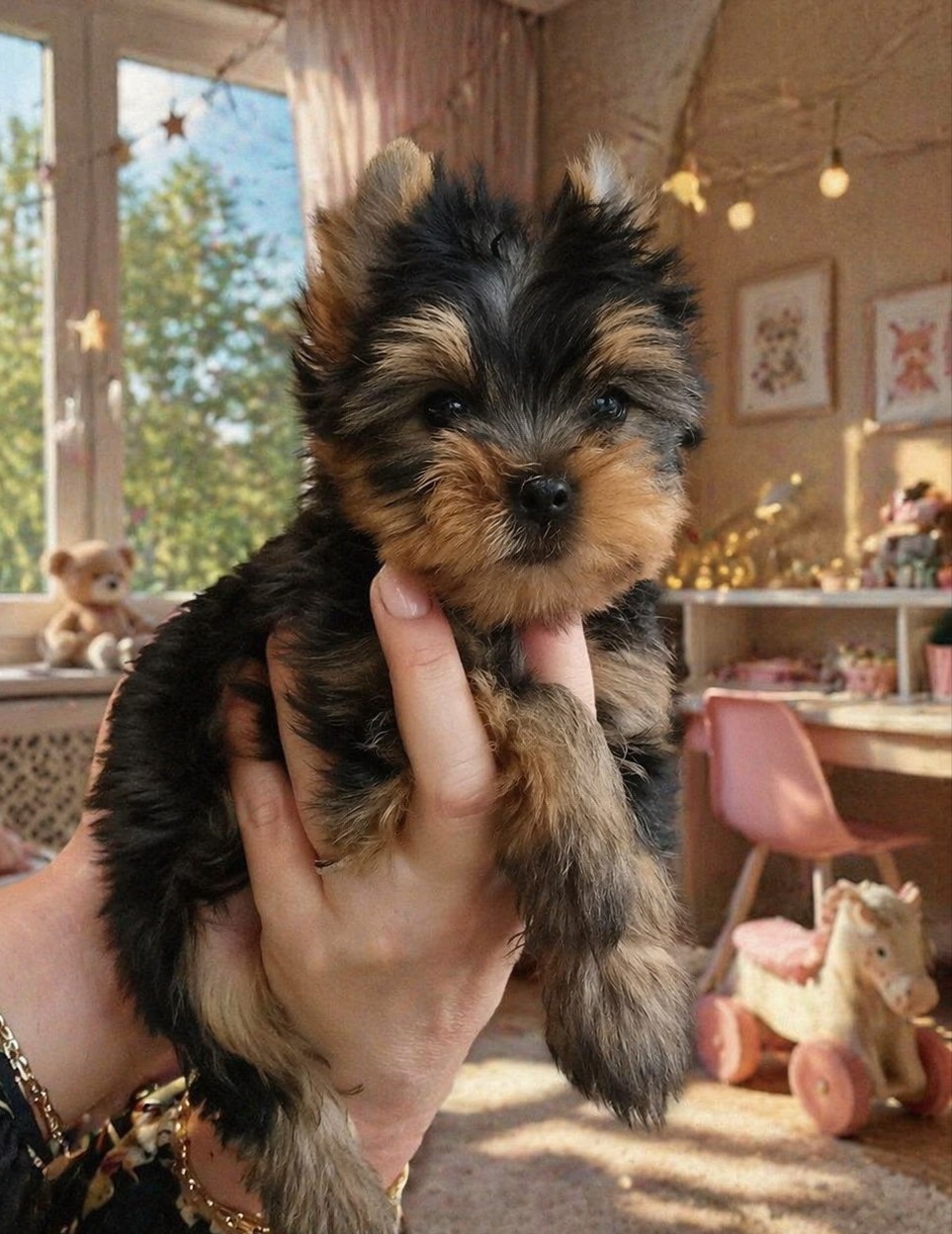 Мальчик Йоркширского терьера